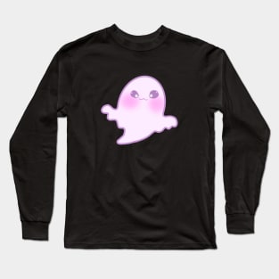 Cute Ghost Long Sleeve T-Shirt